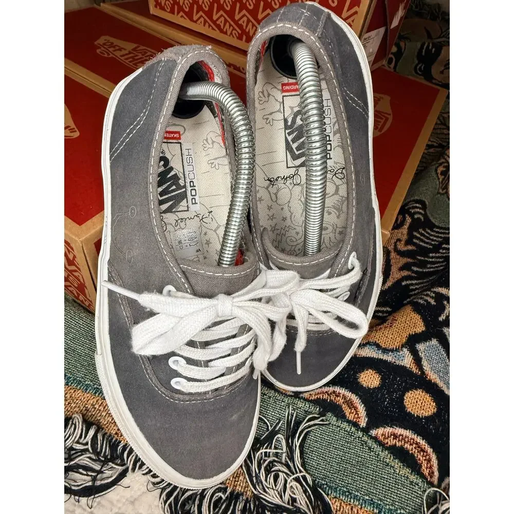 Gently Worn Vans x Daniel Johnston Collab Skate Authentics Men 8/Women 9.5